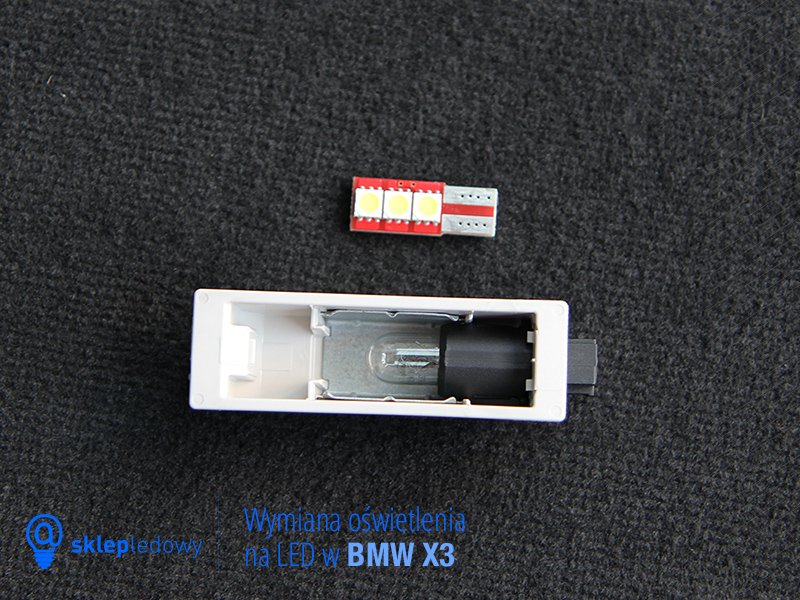 żarówka led bagaznik f25 bmw